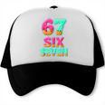 67 Ice Cream Drip Baseball Six Seven 6-7 Meme Teen Boy Trucker Cap 67 Ice Cream Drip Baseball Six Seven 6-7 Meme Teen Boy Trucker Cap
