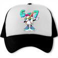 67 Meme Six Seven 6 7 Meme Dab Baseball Ice Cream Drip Trucker Cap 67 Meme Six Seven 6 7 Meme Dab Baseball Ice Cream Drip Trucker Cap