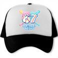 67th Birthday Squad Baseball Ice Cream Drip Birthday Squad Trucker Cap 67th Birthday Squad Baseball Ice Cream Drip Birthday Squad Trucker Cap
