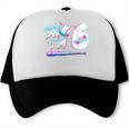 6th Birthday Boy Bro I'm 6 Year Old Baseball Ice Cream Drip Trucker Cap 6th Birthday Boy Bro I'm 6 Year Old Baseball Ice Cream Drip Trucker Cap