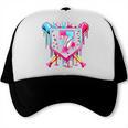 7th Birthday Boys Baseball Ice Cream Drip Boys Baseball Trucker Cap 7th Birthday Boys Baseball Ice Cream Drip Boys Baseball Trucker Cap