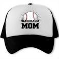 American Flag Patriotic Game Day Baseball Mom Trucker Cap American Flag Patriotic Game Day Baseball Mom Trucker Cap