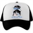 Argentina Baseball Mom Messy Bun Trucker Cap