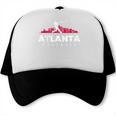 Atlanta Baseball Vintage Player Minimalist Skyline Retro Trucker Cap Atlanta Baseball Vintage Player Minimalist Skyline Retro Trucker Cap