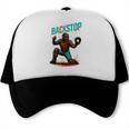 Backstop Catcher Baseball Graphic Trucker Cap