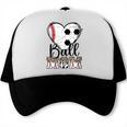 Ball Mom Heart Soccer Baseball Mom Trucker Cap Ball Mom Heart Soccer Baseball Mom Trucker Cap
