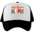 Baller Mom Leopard Basketball Baseball Mom Trucker Cap