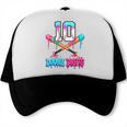 Baseball 10 Year Old Ice Cream Drip 10th Bday Double Digits Trucker Cap Baseball 10 Year Old Ice Cream Drip 10th Bday Double Digits Trucker Cap