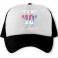Baseball 10 Year Old Ice Cream Drip 10th Birthday Boys Trucker Cap Baseball 10 Year Old Ice Cream Drip 10th Birthday Boys Trucker Cap