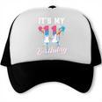 Baseball 11 Year Old Ice Cream Drip 11th Birthday Boys Trucker Cap