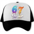 Baseball 67 Ice Cream Drip Six Seven Boys Meme Trucker Cap
