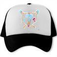 Baseball 7 Year Old Ice Cream Drip 7th Birthday Boy Number 7 Trucker Cap