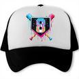 Baseball 8 Year Old Boy Ice Cream Drip 8th Birthday Player Trucker Cap