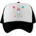 Baseball 8 Year Old Ice Cream Drip 8th Birthday Boys Player Trucker Cap