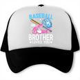 Baseball Or Bows Brother Loves You Gender Reveal Boy Or Girl Trucker Cap