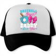 Baseball Or Bows Daddy Loves You Gender Reveal Family Trucker Cap Baseball Or Bows Daddy Loves You Gender Reveal Family Trucker Cap