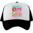 Baseball Or Bows Godfather Loves You Gender Reveal Trucker Cap