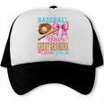 Baseball Or Bows Great Grandma Loves You Gender Reveal Trucker Cap