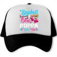 Baseball Or Bows Poppa Loves You Gender Reveal Trucker Cap Baseball Or Bows Poppa Loves You Gender Reveal Trucker Cap