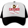 Baseball Catcher Papaw Proud Papaw Of A Baseball Catcher Trucker Cap Baseball Catcher Papaw Proud Papaw Of A Baseball Catcher Trucker Cap