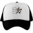 Baseball Catcher Waiting For You At Home Player Quote Trucker Cap