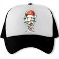 Baseball Christmas Ball Hat Snow Winter Premium Tri-Blend Trucker Cap Baseball Christmas Ball Hat Snow Winter Premium Tri-Blend Trucker Cap