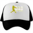 Baseball Dad Of Ballers Raglan Baseball Tee Trucker Cap