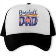 Baseball Dad Game Day Fathers Day Trucker Cap Baseball Dad Game Day Fathers Day Trucker Cap