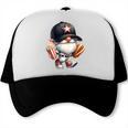 Baseball Dad Gnome Grandpa For Men Baseball Hot Dog Trucker Cap Baseball Dad Gnome Grandpa For Men Baseball Hot Dog Trucker Cap