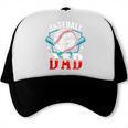Baseball Dad Happy Fathers Day Dad Daddy Baseball Lover Trucker Cap Baseball Dad Happy Fathers Day Dad Daddy Baseball Lover Trucker Cap