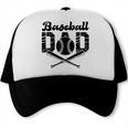 Baseball Dad Happy Fathers Day For Men Wife Daughter Son Trucker Cap Baseball Dad Happy Fathers Day For Men Wife Daughter Son Trucker Cap