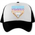 Baseball Dad Ice Cream Drip Fathers Day Trucker Cap Baseball Dad Ice Cream Drip Fathers Day Trucker Cap