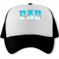 Baseball Dad Ice Cream Drip Happy Fathers Day Premium Trucker Cap Baseball Dad Ice Cream Drip Happy Fathers Day Premium Trucker Cap