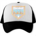 Baseball Dad Ice Cream Drip Home Plate Cool Fathers Day Premium Trucker Cap Baseball Dad Ice Cream Drip Home Plate Cool Fathers Day Premium Trucker Cap