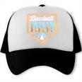 Baseball Dad Ice Cream Drip Home Plate Cool Fathers Day Trucker Cap