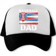 Baseball Dad For Men American Flag 4th Of July Fathers Day Trucker Cap Baseball Dad For Men American Flag 4th Of July Fathers Day Trucker Cap