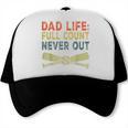 Baseball Dad For Men Dad Life Full Count Never Out Trucker Cap Baseball Dad For Men Dad Life Full Count Never Out Trucker Cap