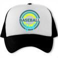 Baseball Dad With Modern Baseball Circles Premium Tri-Blend Trucker Cap Baseball Dad With Modern Baseball Circles Premium Tri-Blend Trucker Cap
