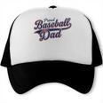 Baseball Dad Graphic Premium Tri-Blend Trucker Cap
