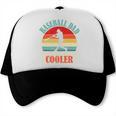 Baseball Dad Like A Regular Dad But Cooler Father's Day Premium Trucker Cap Baseball Dad Like A Regular Dad But Cooler Father's Day Premium Trucker Cap