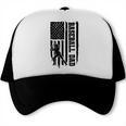 Baseball Dad Retro American USA Flag Baseball Father's Day Trucker Cap Baseball Dad Retro American USA Flag Baseball Father's Day Trucker Cap