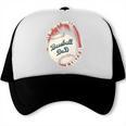 Baseball Dad Softball Glove And Ball Trucker Cap