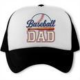 Baseball Dad Vintage Sports For Proud Fathers Trucker Cap Baseball Dad Vintage Sports For Proud Fathers Trucker Cap