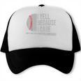 Baseball Dads I Yell Because I Care Baseball Dad Trucker Cap Baseball Dads I Yell Because I Care Baseball Dad Trucker Cap