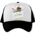 Baseball Dinosaur 100 Days Of School Kids Theme Trucker Cap Baseball Dinosaur 100 Days Of School Kids Theme Trucker Cap