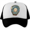 Baseball Drip Ice Cream Glove With Sprinkles And Ball Youth Premium Tri-Blend Trucker Cap Baseball Drip Ice Cream Glove With Sprinkles And Ball Youth Premium Tri-Blend Trucker Cap