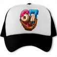 Baseball Drip Ice Cream Number 67 Player Or 67th Birthday Trucker Cap Baseball Drip Ice Cream Number 67 Player Or 67th Birthday Trucker Cap