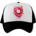Baseball Drip Ice Cream Sprinkles Valentines Day Baseball Trucker Cap