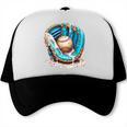 Baseball Drip Ice Cream Sprinkless Glove Boy Kid Trucker Cap