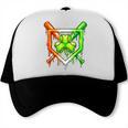 Baseball Drip Ice Cream St Patricks Day Shamrock Trucker Cap Baseball Drip Ice Cream St Patricks Day Shamrock Trucker Cap